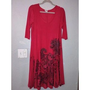 Dress Rod's Brand Size L Excellent Condition, Spandex,, Polyester.